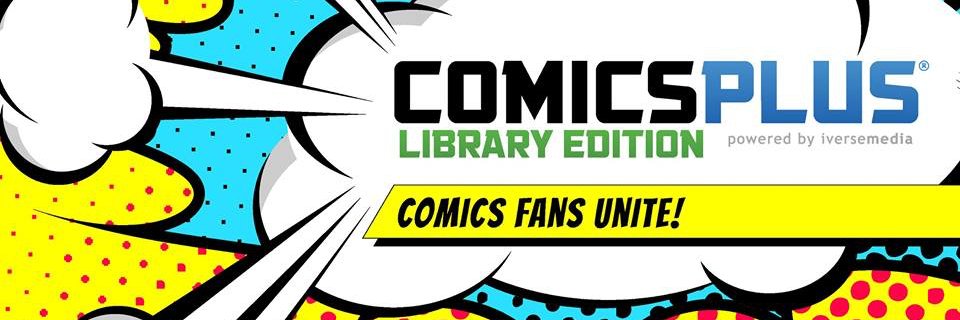 ComicsPlus Library banner