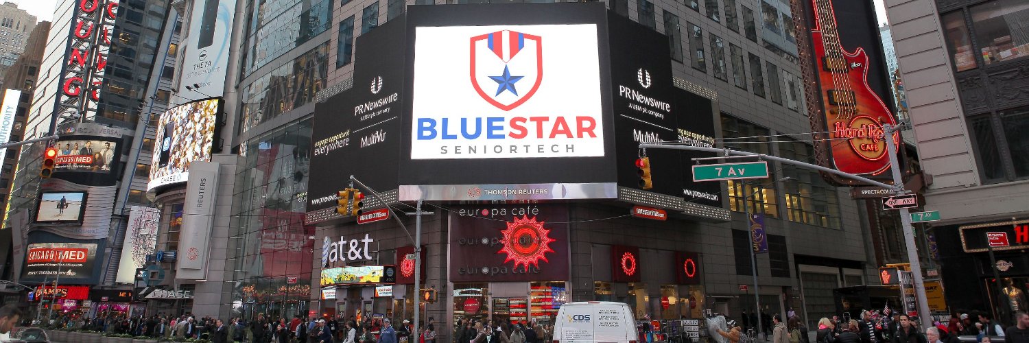 BlueStar SeniorTech banner