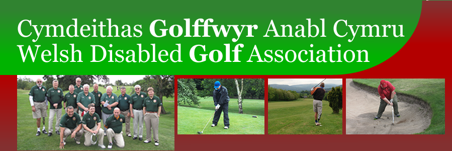 Welsh Disabled Golf banner