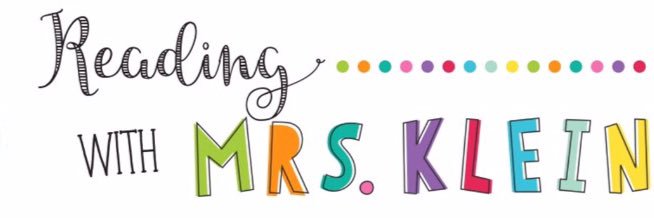 Reading 𝚠𝚒𝚝𝚑 Mrs. Klein banner
