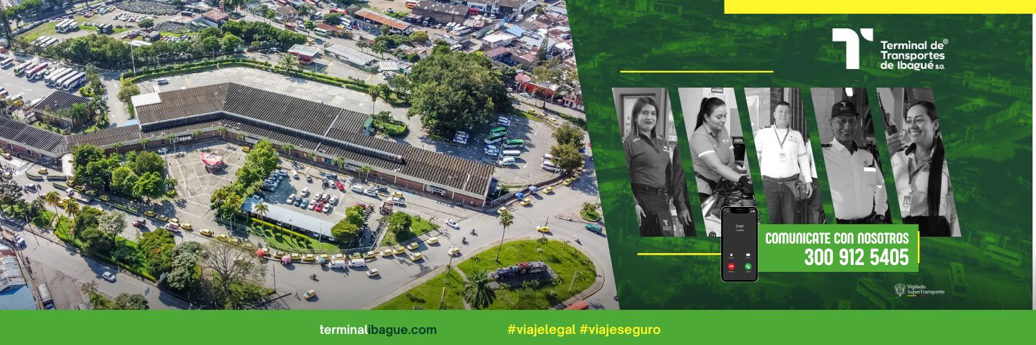 Terminal Ibagué banner