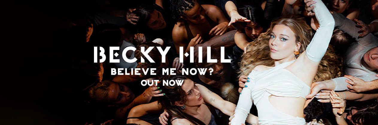 Becky Hill banner