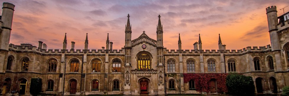 Corpus Admissions banner