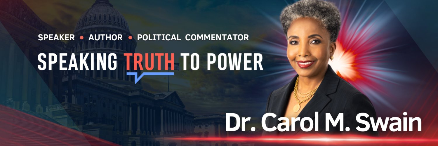 Carol M. Swain, PhD's banner