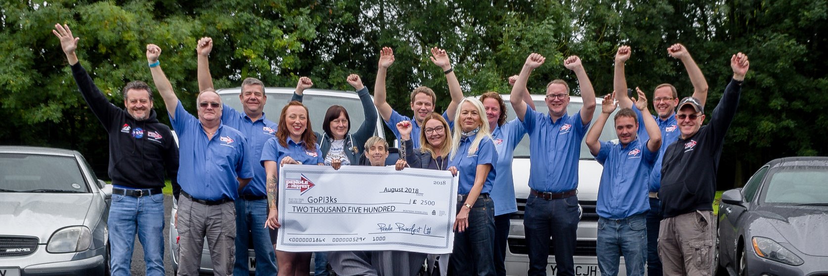 Pendle Powerfest banner