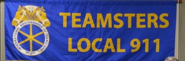 Teamsters Local 911 banner