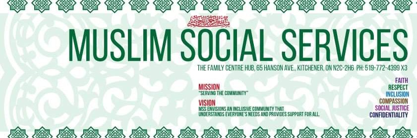 Muslim Social Services Waterloo Region banner