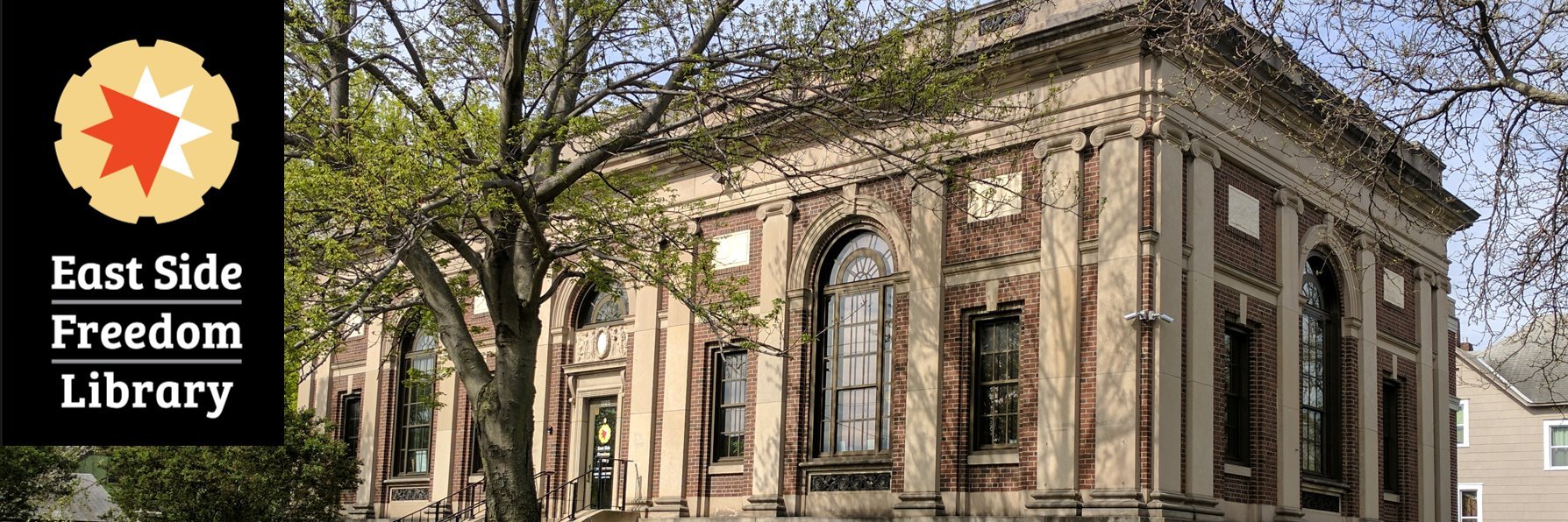 East Side Freedom Library banner