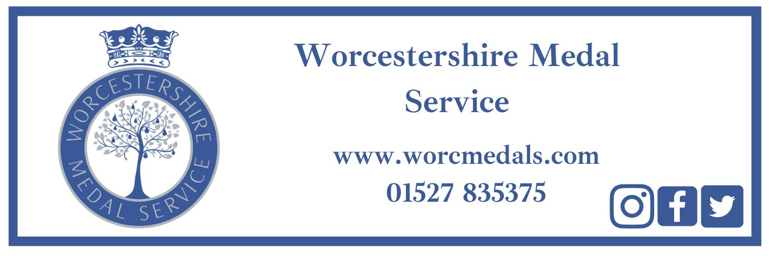 Worcestershire Medal Service banner