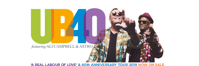 UB40 Ft Ali Campbell & Astro banner