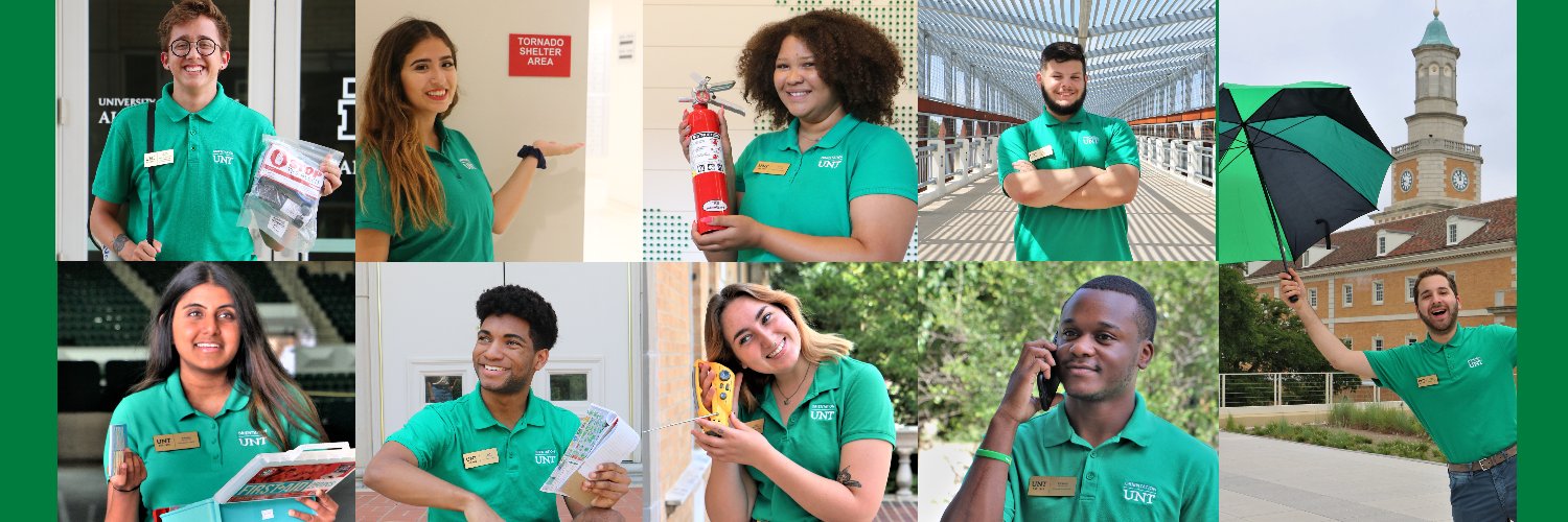 UNT Emergency Management banner