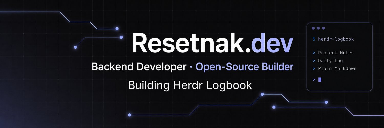 resetnak's profile banner image