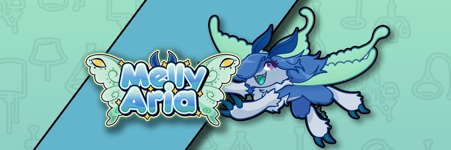 Melly Aria | 🦋 Moth VTuber 🦋 banner