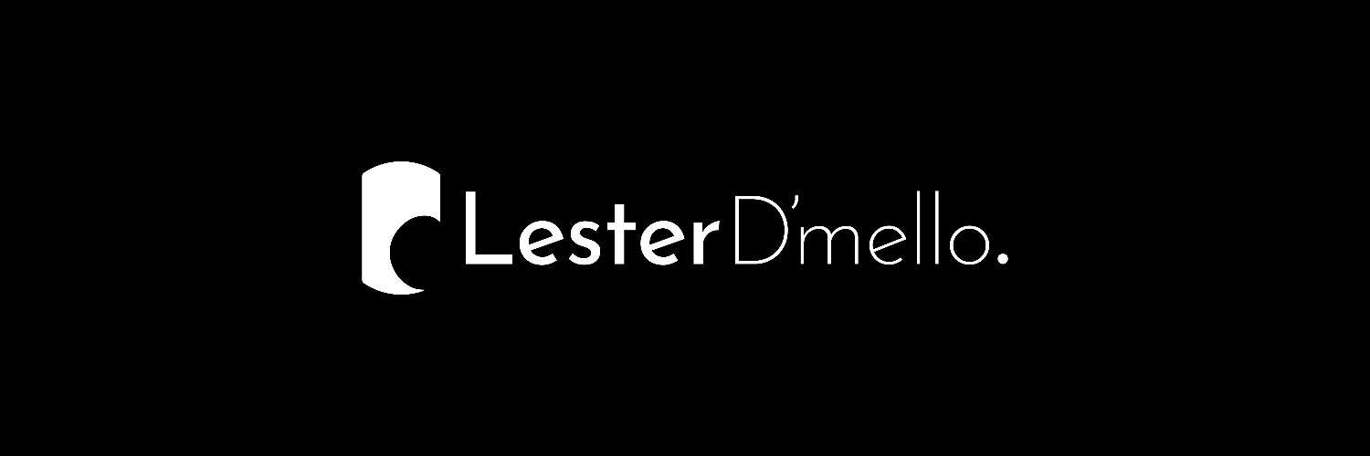 lesterdmello's profile banner image