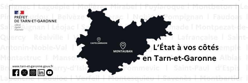 Préfet de Tarn-et-Garonne's banner
