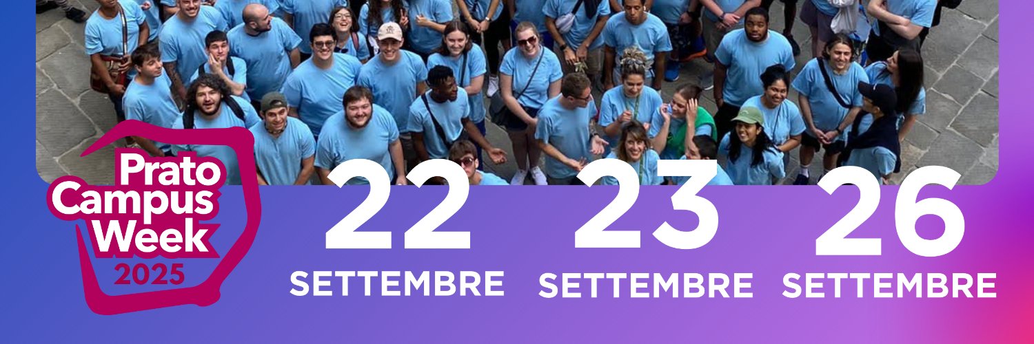 PratoCampusWeek's profile banner image