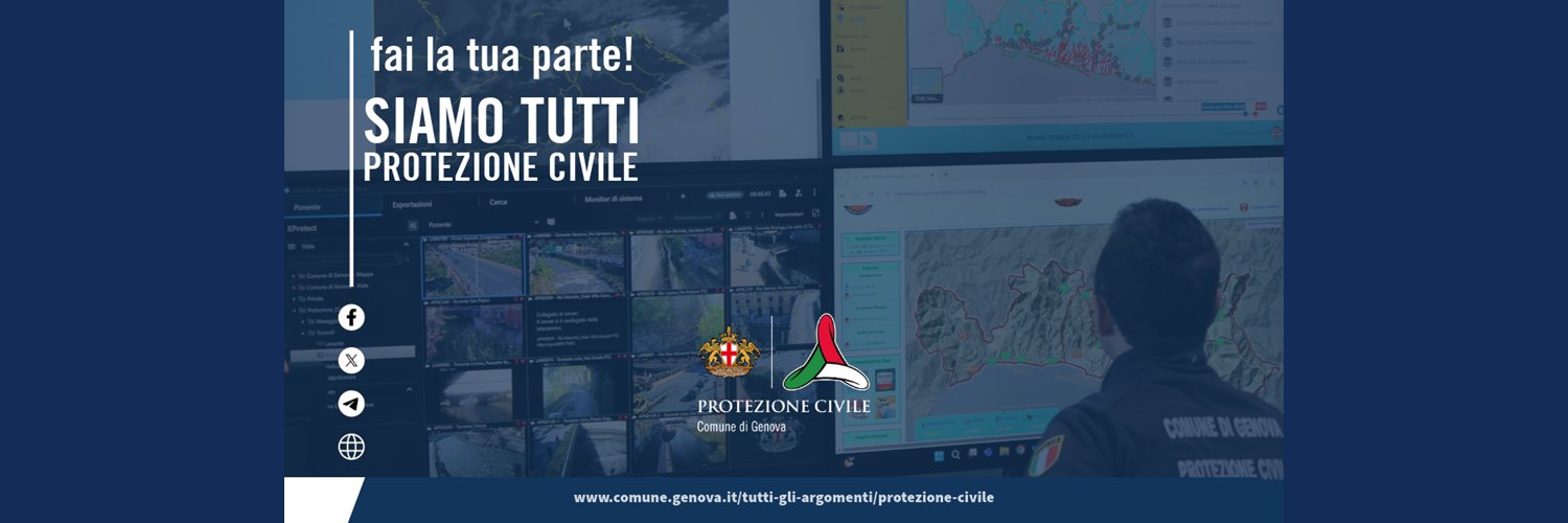 Protezione Civile GE banner
