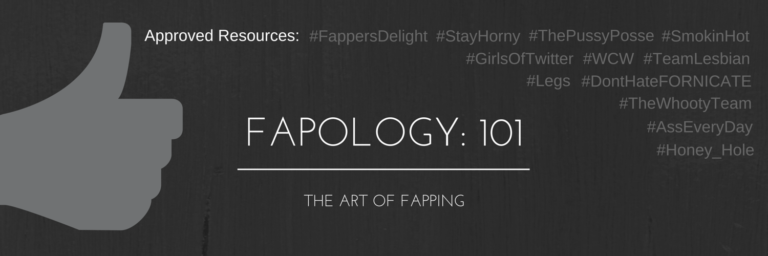 Fapology banner