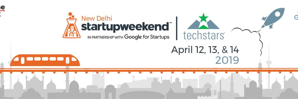Techstars Startup Weekend India banner