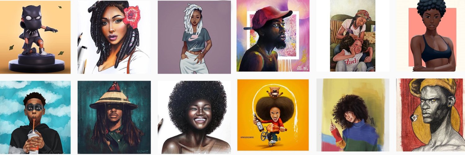 DopeBlackArt's profile banner image