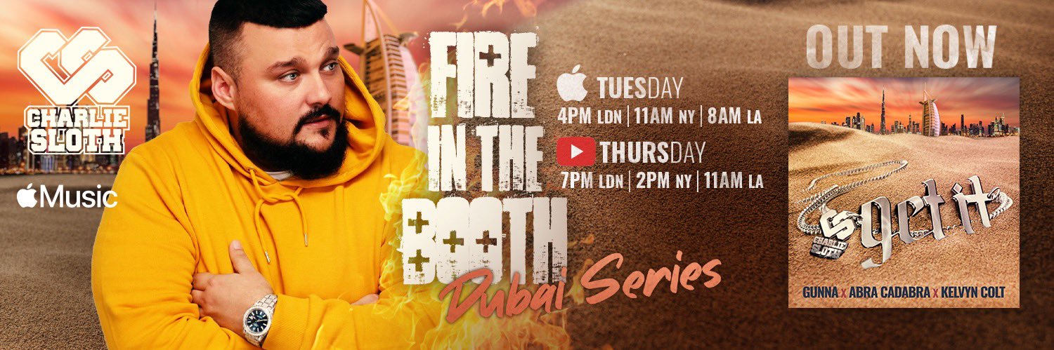 Charlie Sloth banner