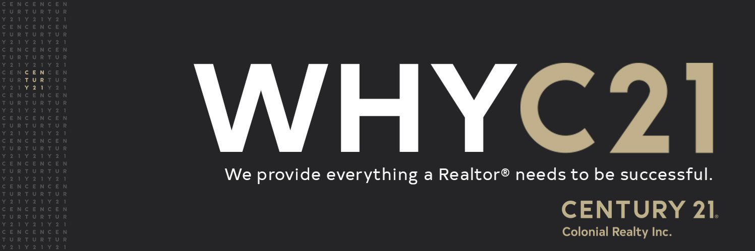 CENTURY 21 Colonial Realty Inc. banner