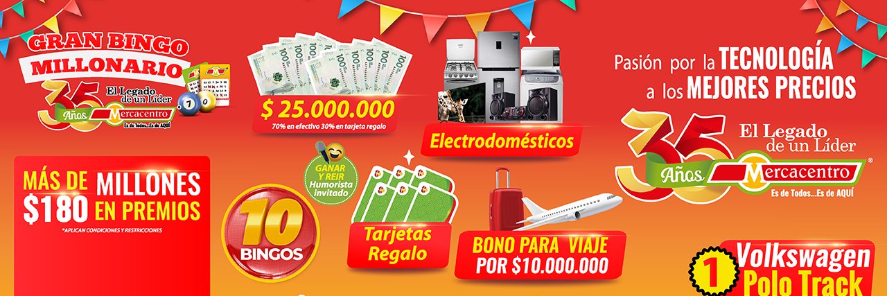 Mercacentros's profile banner image