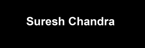 SureshChandraa Profile Banner