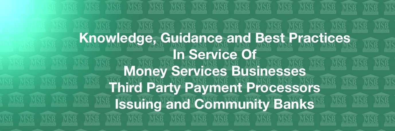 MSB Compliance banner