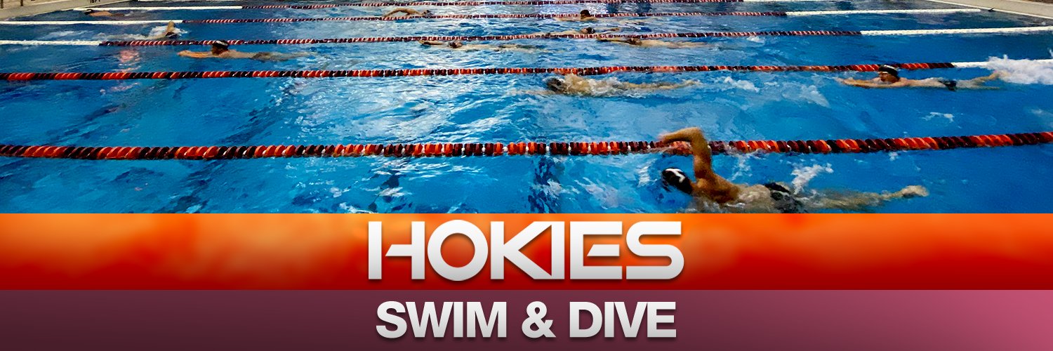 Virginia Tech Swimming & Diving Profile Banner