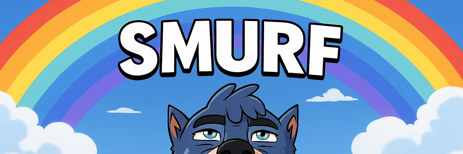 Smurf banner