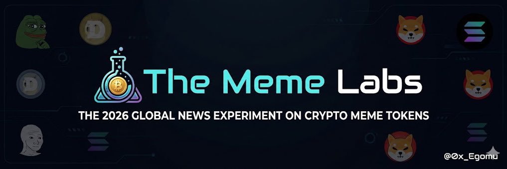 The Meme Labs 2026 banner