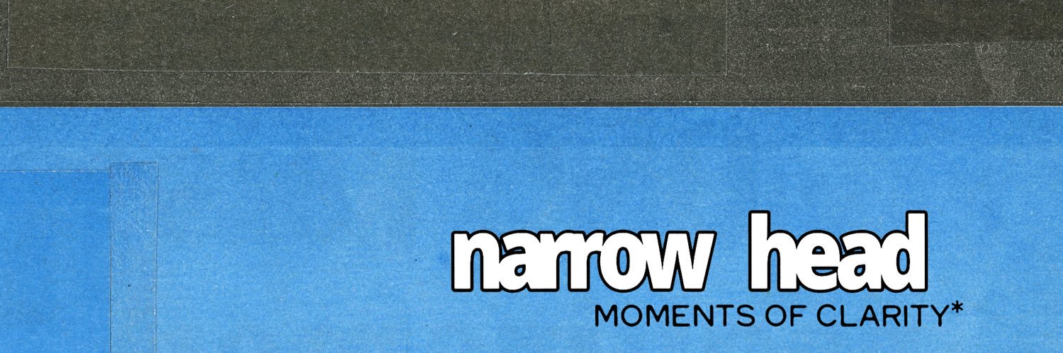 NARROW HEAD banner