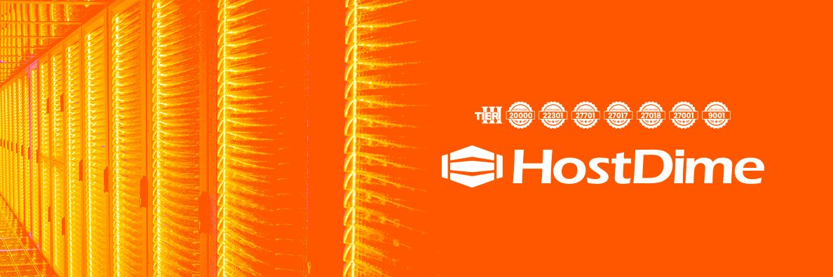 HostDime Brasil banner