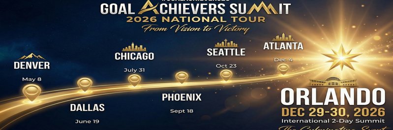 Goal Achievers Summit banner