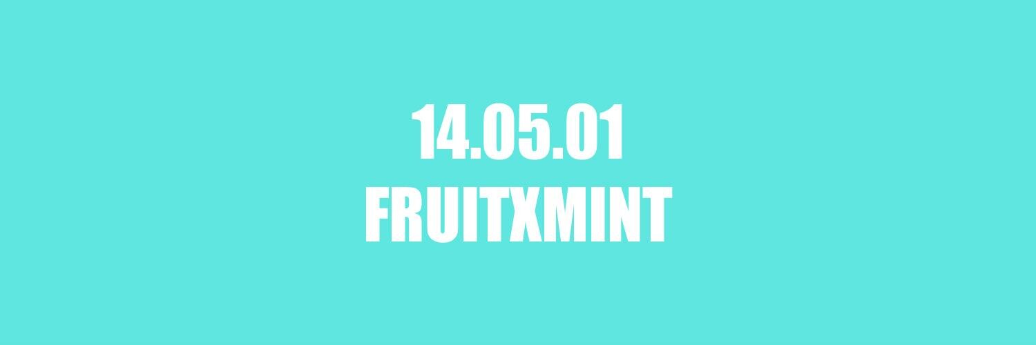 fruitxmint's profile banner image