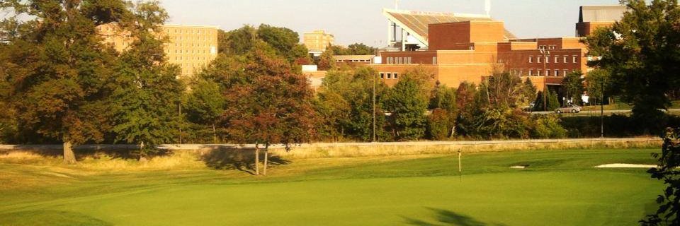 UMD Golf Course banner