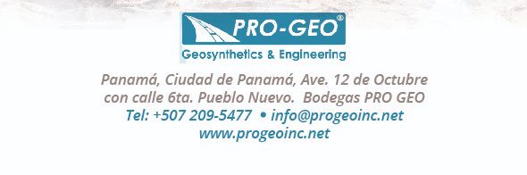 PRO GEO INC. banner