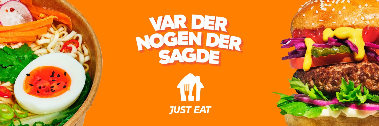 Justeatdk's profile banner image