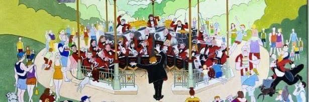 Westoe Brass Band banner