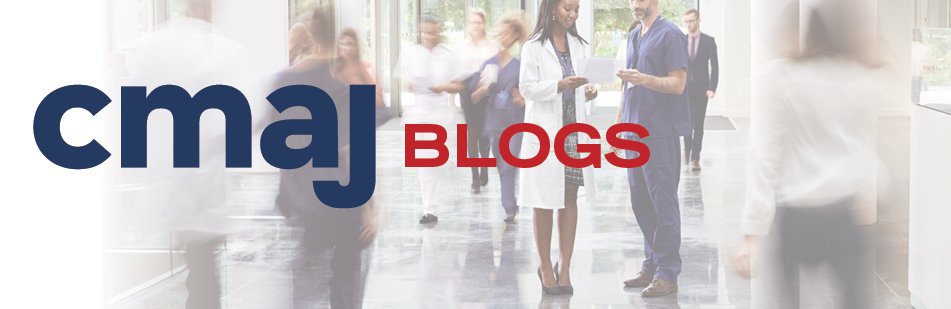 CMAJ Blogs banner