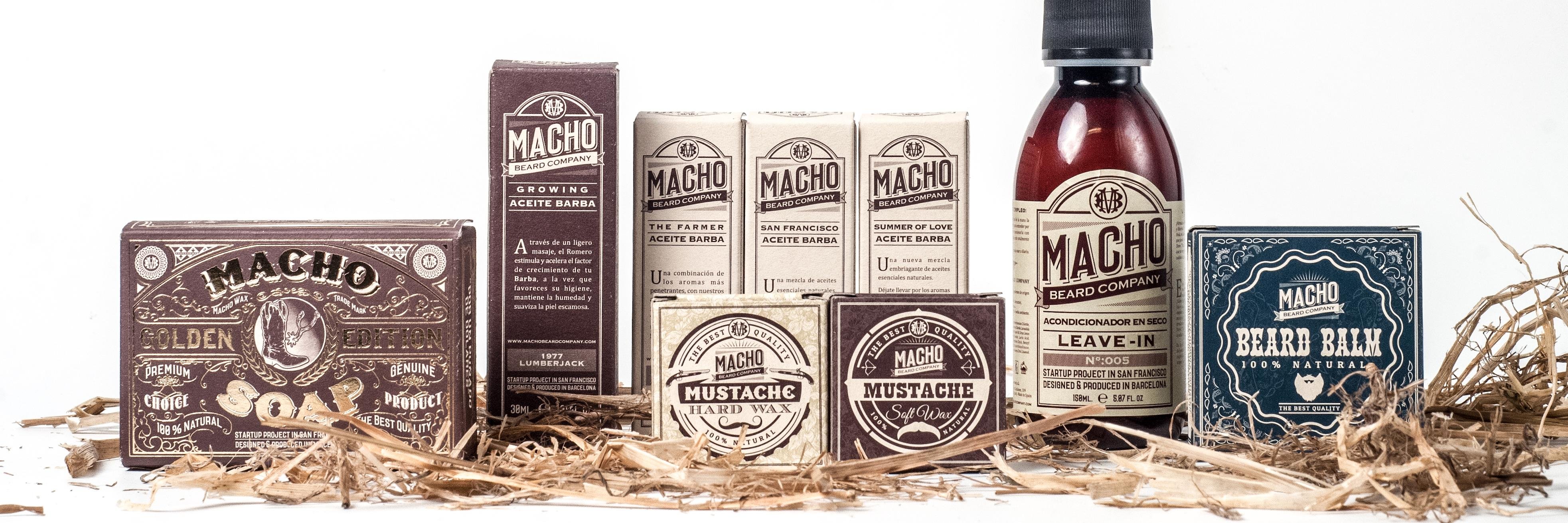 Macho Beard Company banner