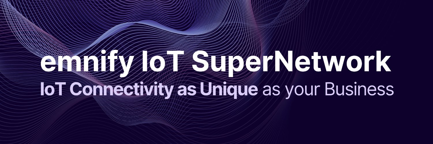 emnify IoT banner