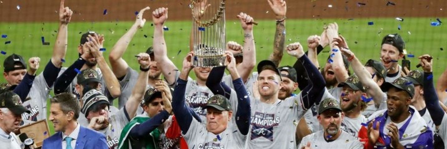 ⚾Atlanta Braves World Champions!!! ⚾ banner