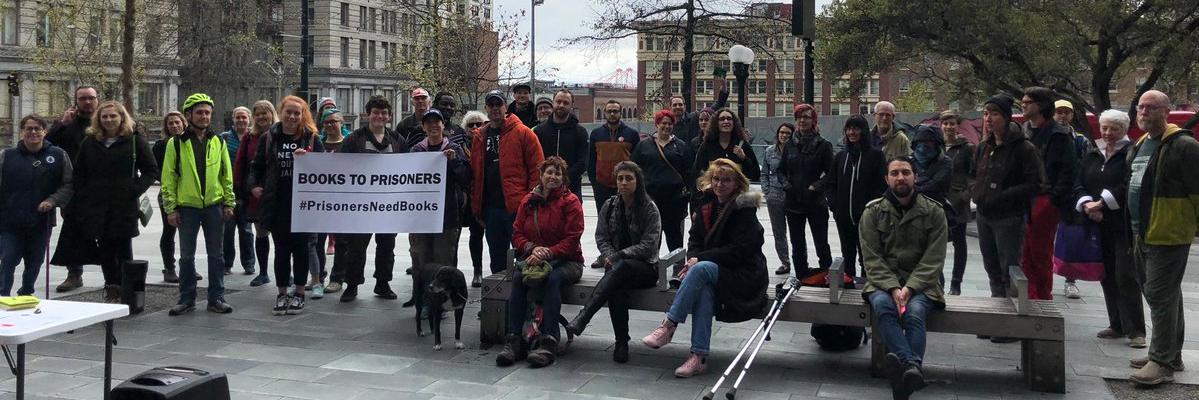 Books to Prisoners (Seattle) banner