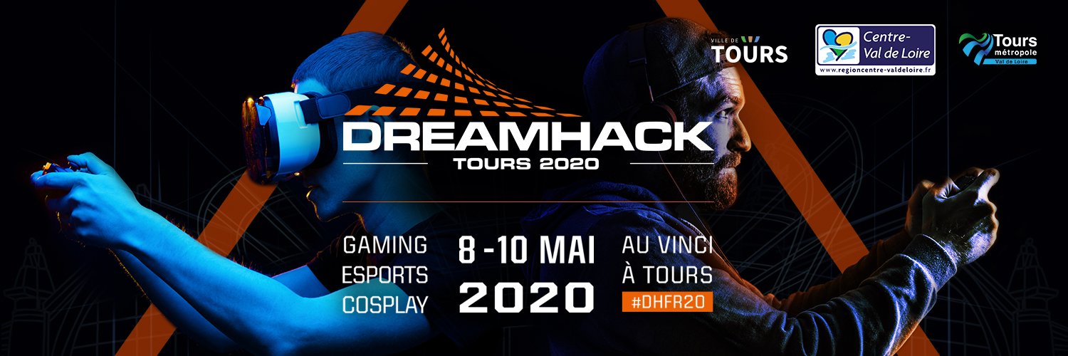 DreamHack France #DHFR20 banner