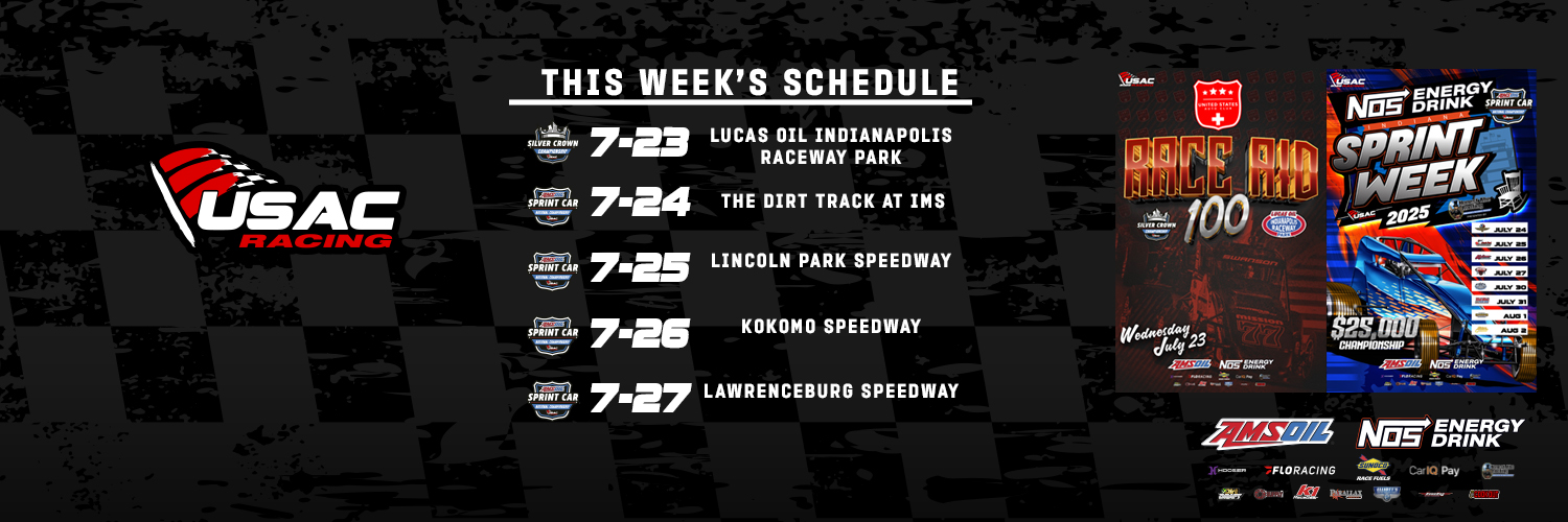 USAC Racing's banner