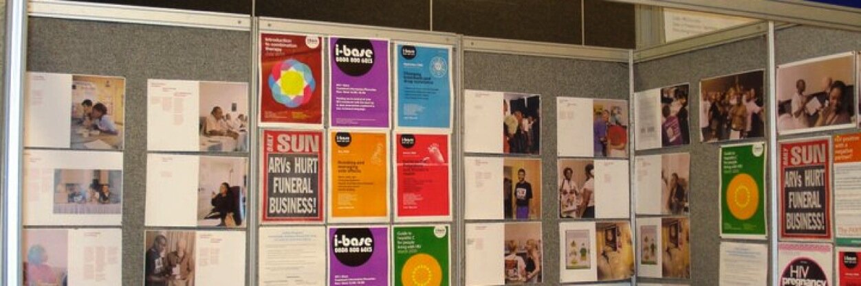 HIV i-Base's banner