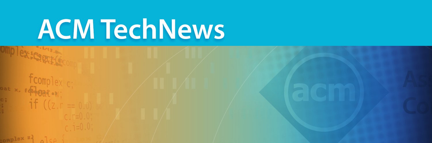 ACM TechNews banner