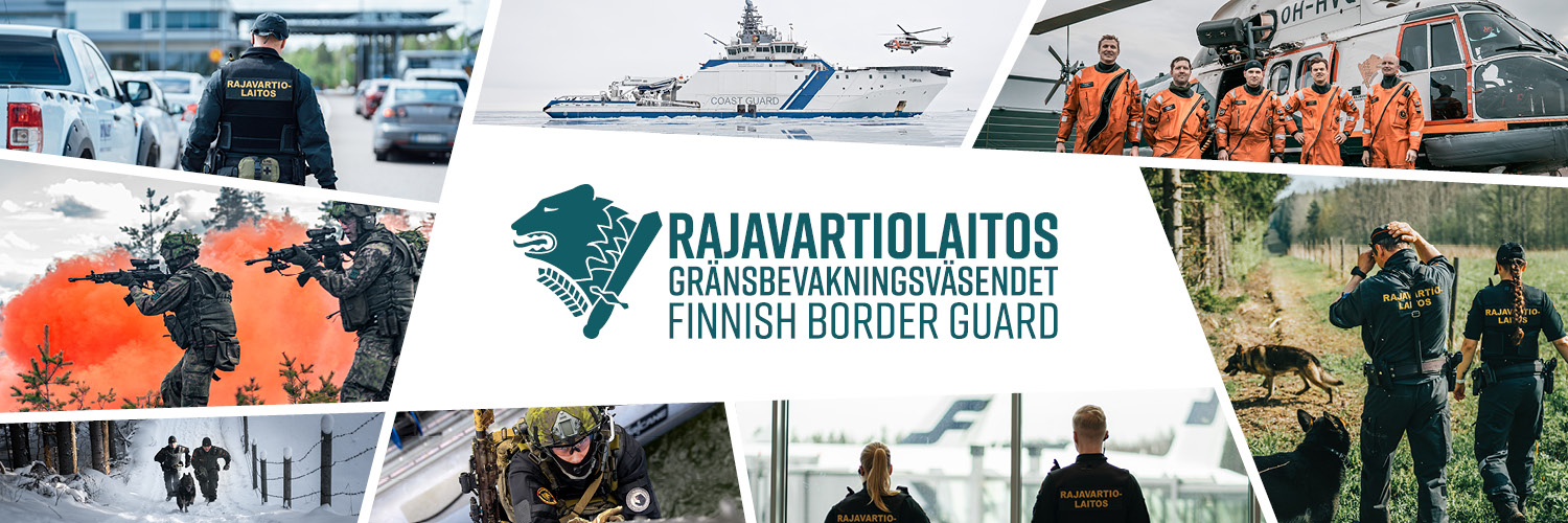 Rajavartiolaitos's banner
